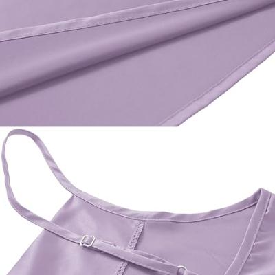 Women's Silk Satin Camisole Cowl Neck Tank Top Cami Silky Basic Tank Shirt Blouses