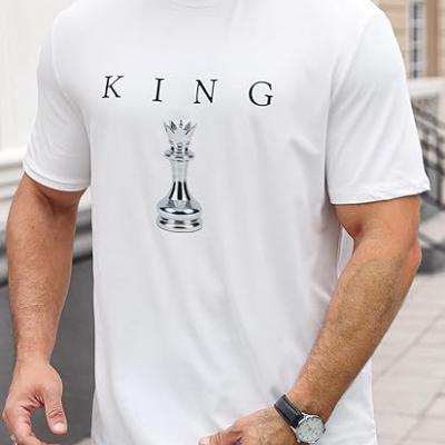 Men's Graphic Tees Crew Neck T Shirts Short Sleeve T-Shirts Casual Summer Streetwear