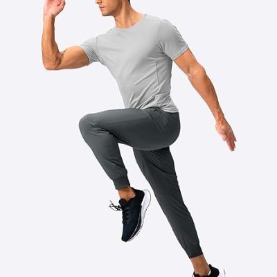 Mens Joggers with Zipper Pockets Lightweight Sweatpants Workout Athletic Pants for Gym Running Golf