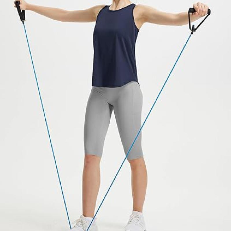 Women's Workout Tops Sleeveless Running Athletic Shirts Tank Tops Racerback Quick Dry UPF 50+