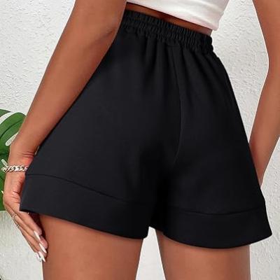 Women's Air Layer Casual Comfy Moisture Wicking Drawstring Shorts with Pockets