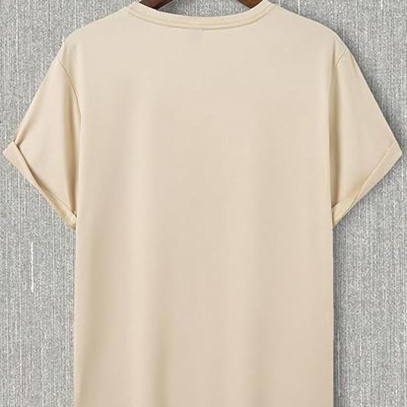 Men's Graphic Tees Crew Neck T Shirts Short Sleeve T-Shirts Casual Summer Streetwear