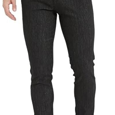 Men's Plaid Pants Skinny Dress Pants for Men Skinny Chino Pants Men