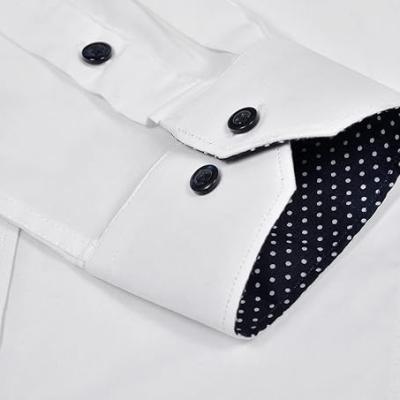 Mens Dress Shirts Regular Fit Long Sleeve Stretch Business Dress Shirts for Men