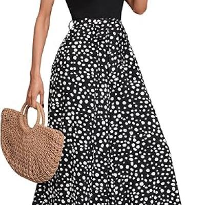 Women's Jumpsuits Dressy Casual Summer Loose Wide Leg Tank Top Jumpsuit with Belt