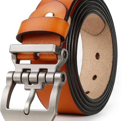 Belts for Men Big and Tall, Mens Belt Leather for Casual Jeans Dress Work All Size 28"-64" Black Brown Width