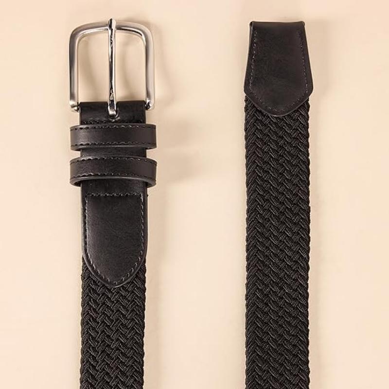 Men's Stretch Woven Braid Belt