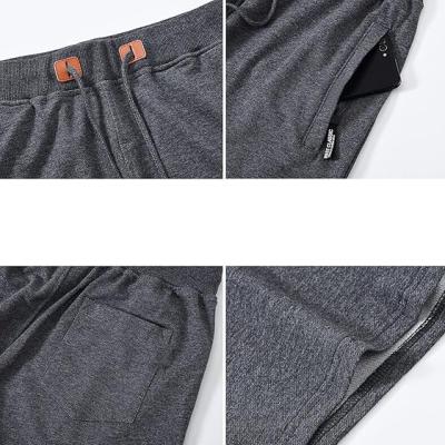 Mens Shorts Casual Drawstring Zipper Pockets Elastic Waist