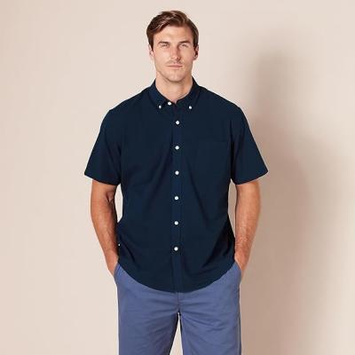 Men's Regular-Fit Short-Sleeve Pocket Oxford Shirt