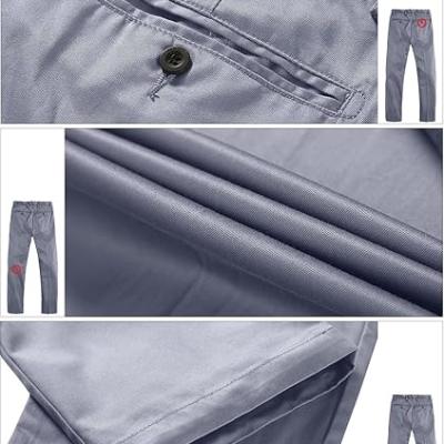 Men's Straight-Fit Work Wear Casual Pants