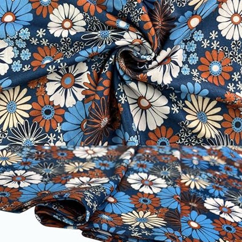 Summer Dresses for Women Beach Floral Tshirt Sundress Casual Pockets Boho Tank Dress