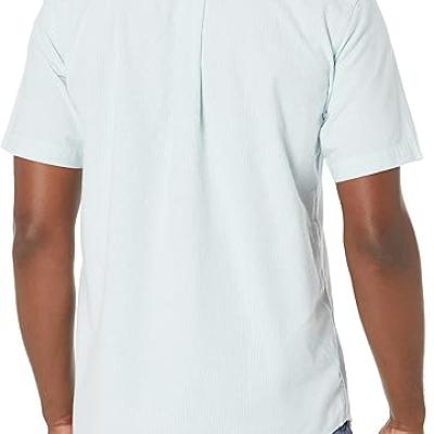 Men's Regular-Fit Short-Sleeve Pocket Oxford Shirt
