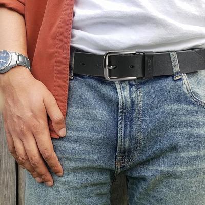 Leather Belt for Men - 35mm Men Belts for Jeans Casual and Dress
