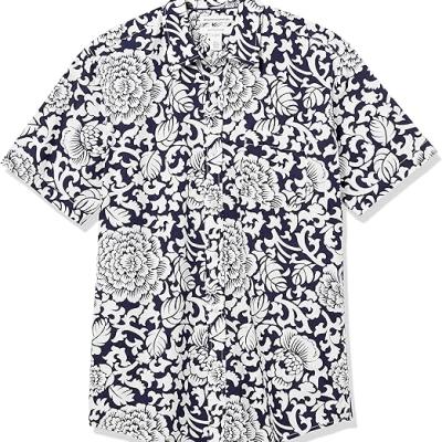 Men's Regular-Fit Short-Sleeve Poplin Shirt